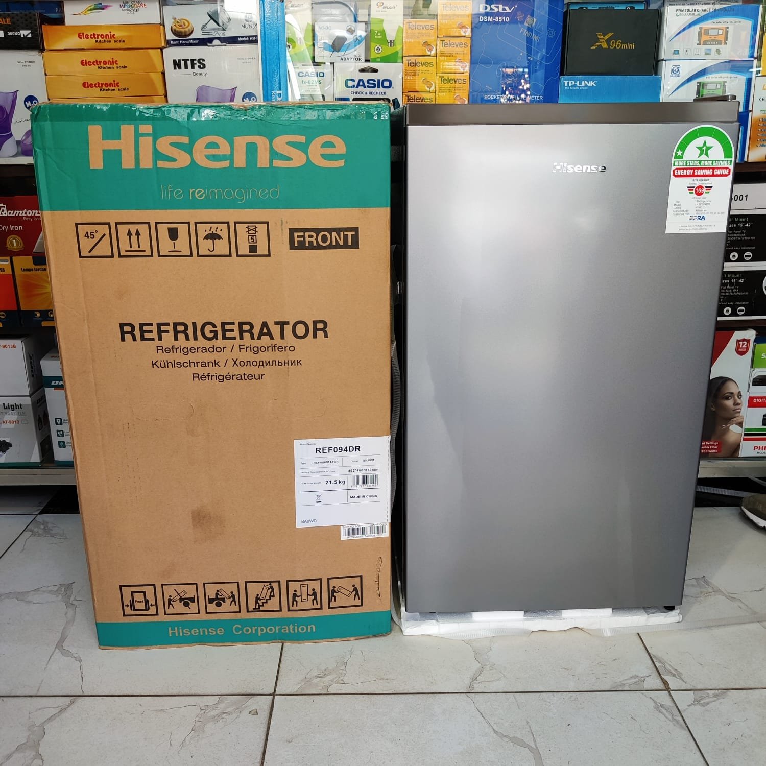 Hisense 94Litres Single Door Fridge