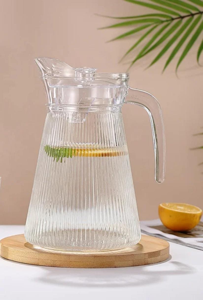 Ribbed jug