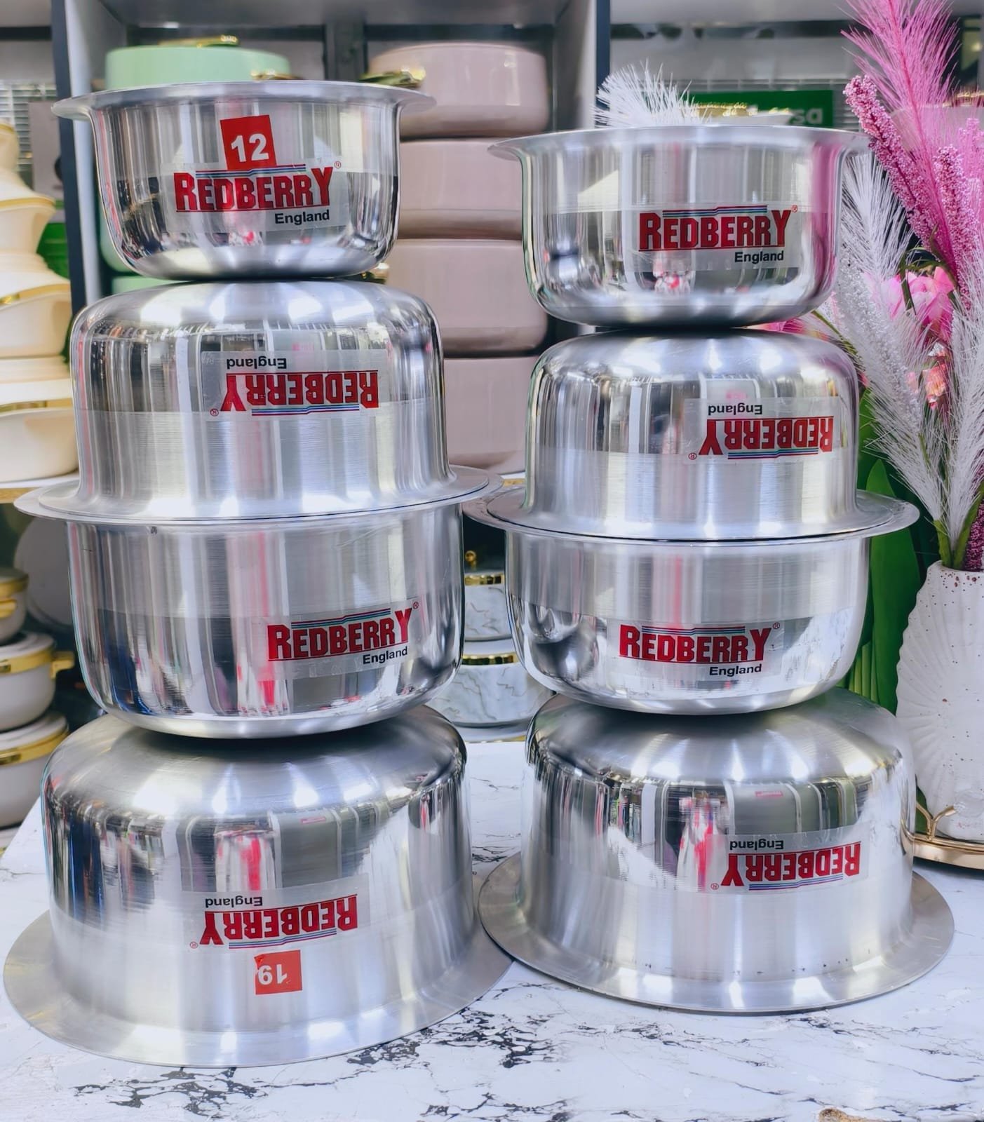 8pcs Redberry  sufuria