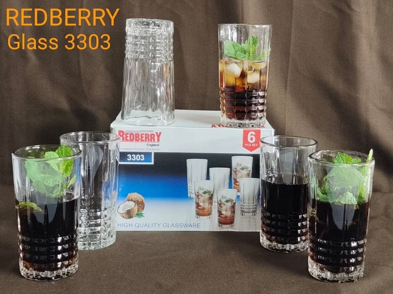 Redberry Water GLASSES