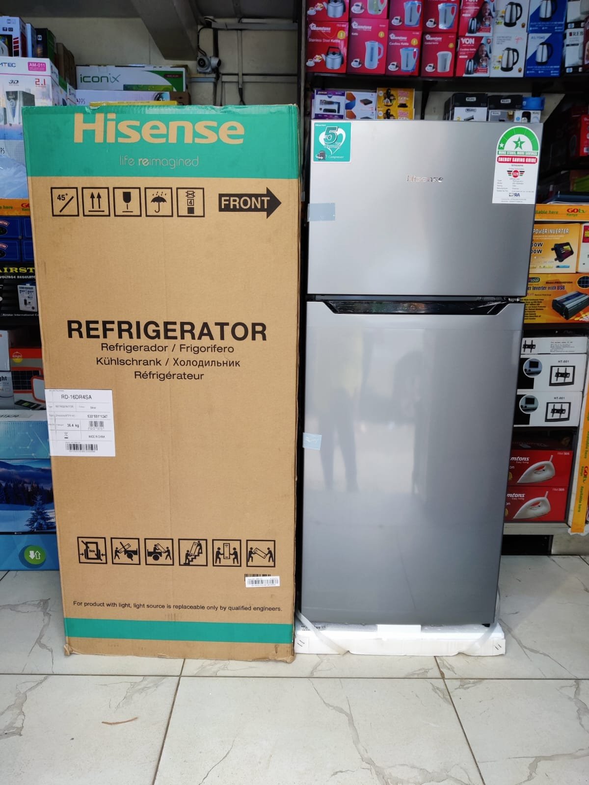 Hisense Fridge 121Litres