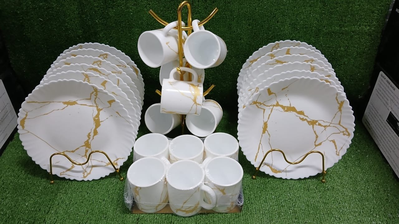 24 pcs dinnerware combo