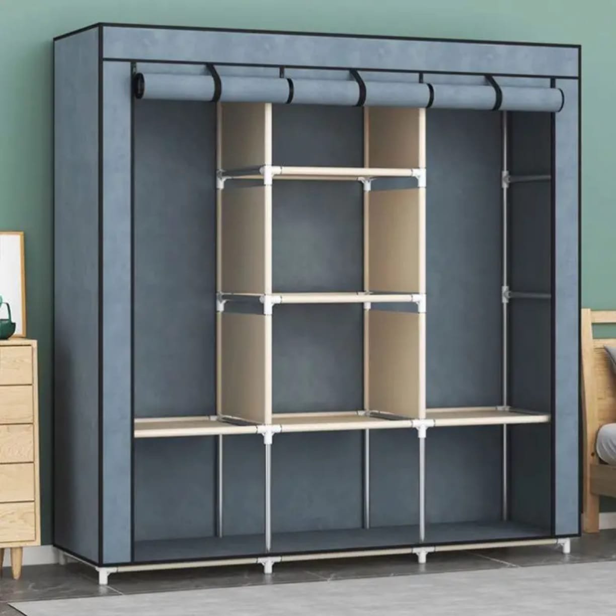 Metallic wardrobe